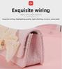 Winter Pearl Bow Princess Handbag: Cute, Versatile Crossbody Coin Purse