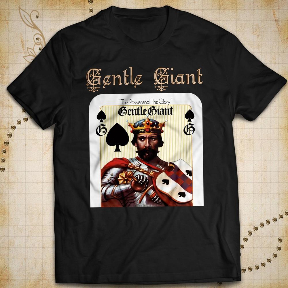 

The Power and the Glory Men s Tee Regular Size Cotton T-shirt Gentle Giant Unisex T-Shirt L