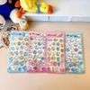 Niedliche Cartoon-Wassertropfen-Aufkleber 3D-Relief-Aufkleber Scrapbooking DIY-Tagebuch-Dekoration Journaling Wasserdichte Schreibwaren-Aufkleber