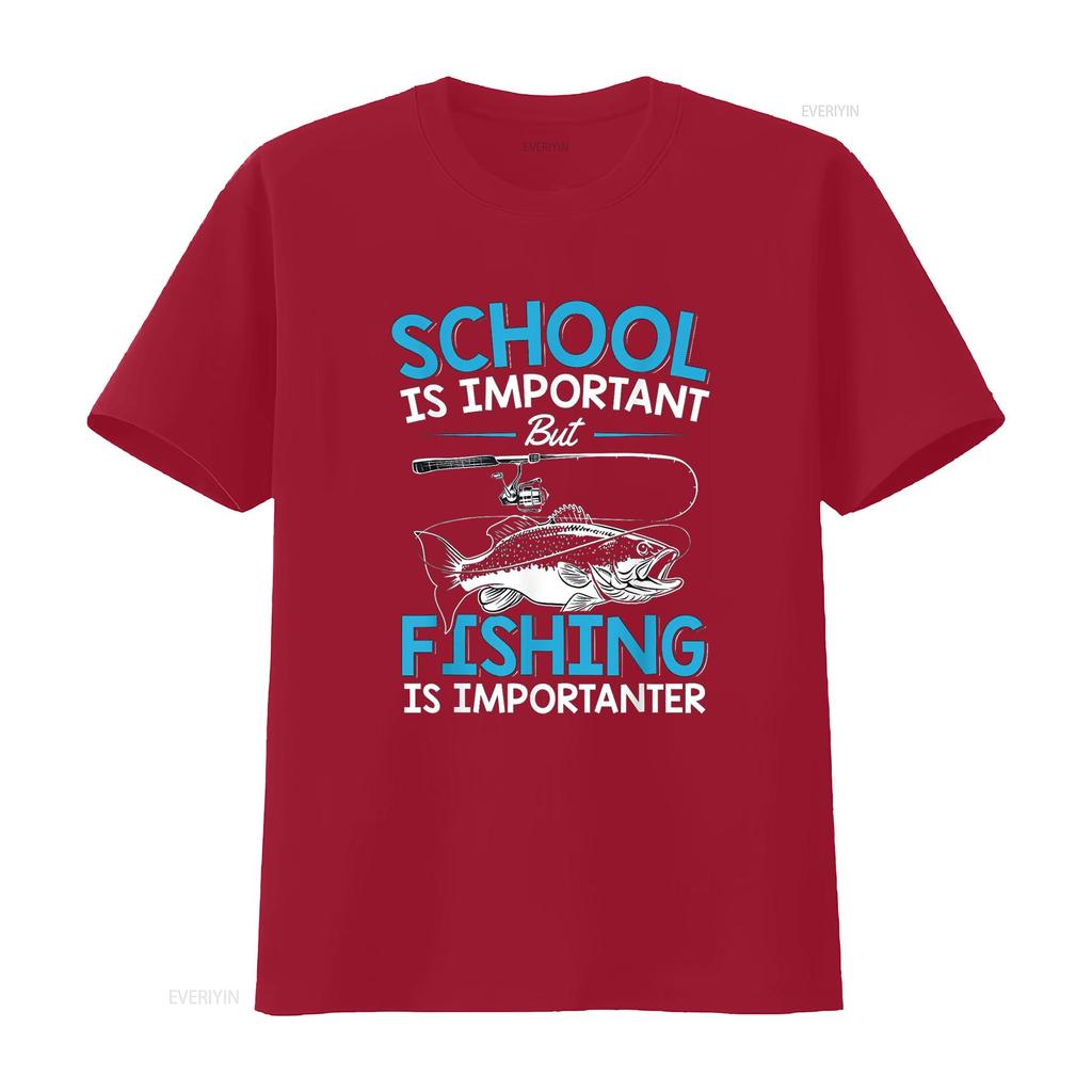 Kids Fishing T Shirt Youth Boys Fish Lover Shirtn vintage Washed Top For Everyday Wear streetwear Versatile Stylish Stretched