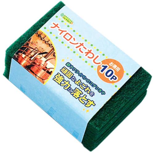 

Nylon scrubber 10P 0484