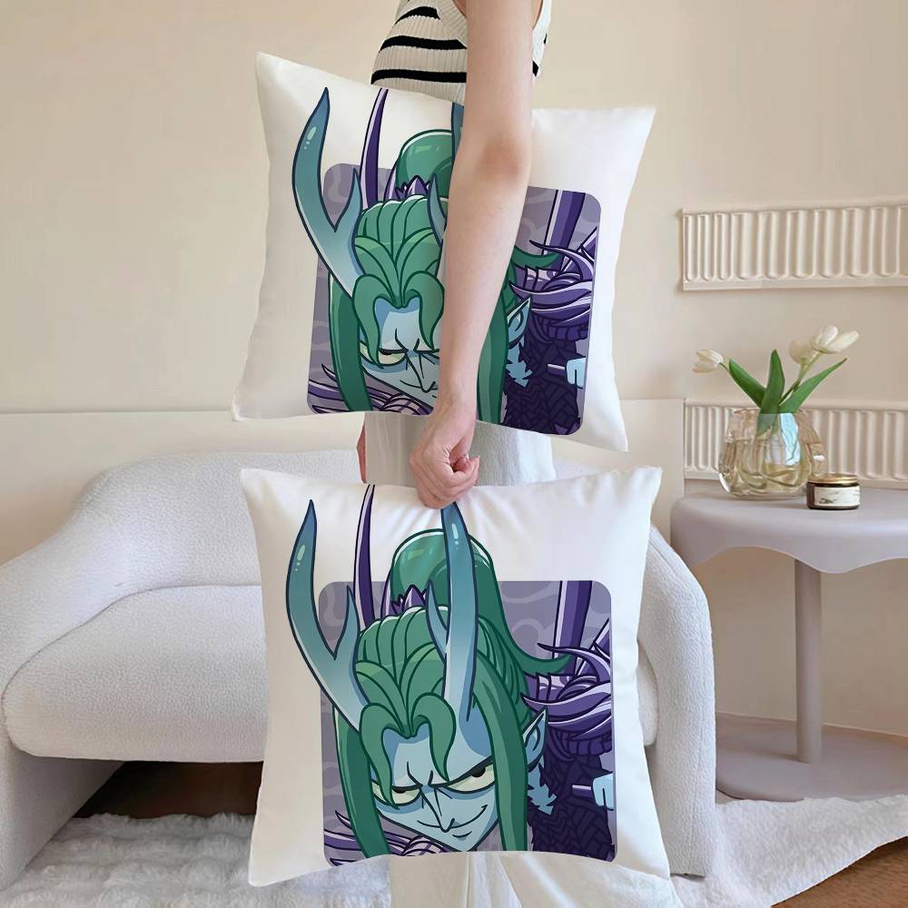 

Аниме Наволочка Не Чжа Диван и Гостиная Декоративные Наволочки Пыле- и Клещезащищенная Невидимая Молния 12x12Inch