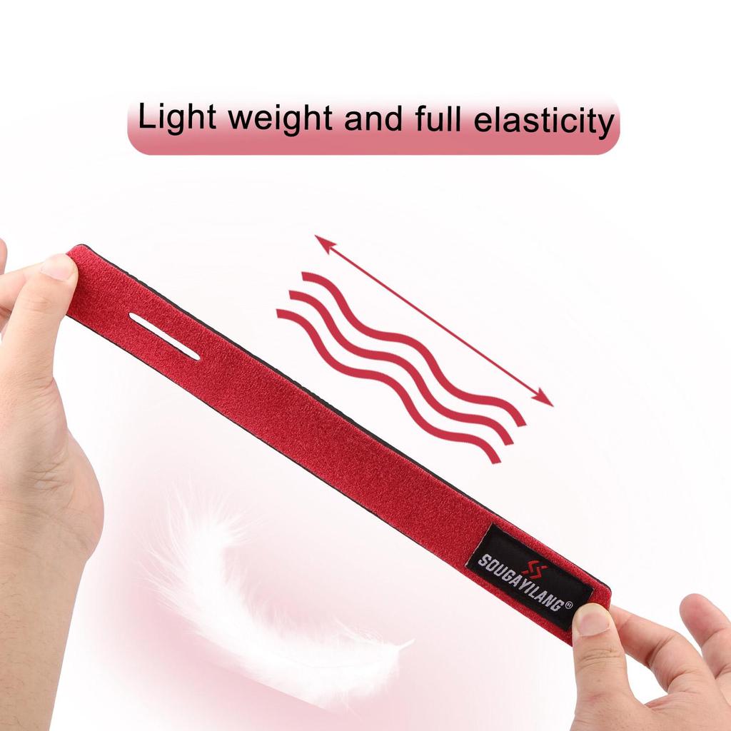 SOUGAYILANG Bandaj 5 bucăți centură de pescuit reutilizabil, puternic, bandaj magic, undiță de pescuit, curea de fixare, bandaj elastic, unelte de pescuit