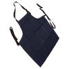 Denim Apron Abrasion Resistant Washable Chef Apron Adjustable Stylish Kitchen Apron for Cooking
