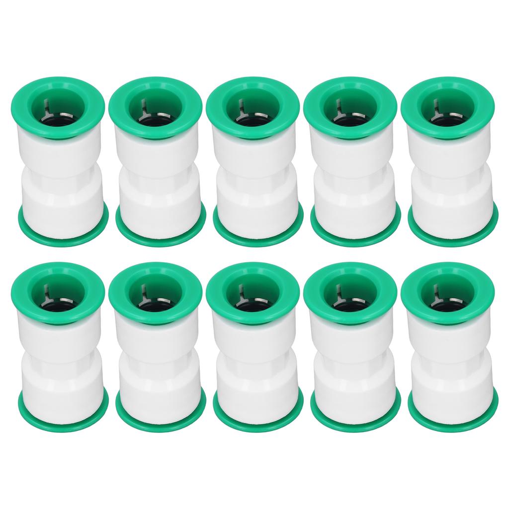 10 Stück Rohr Schnellverbinder Wasserreiniger Push-to-Connect Fittings Gerade Ausführung 25mm