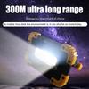 Portable Led Flood Light 10W Spotlight 150Lm Bright Work Light Usb Rechargeable For Camping Emergency Lamp By 18650