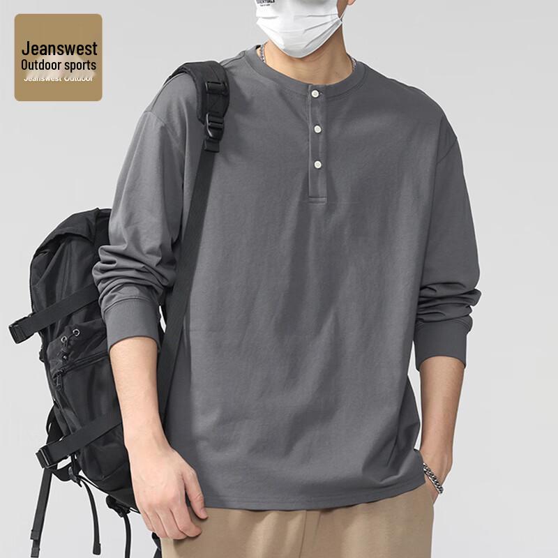 Men's Jeanswest Long-Sleeved Casual T-Shirt