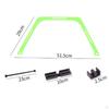 Hex Agility Rings Footwork Training and Speed Hurdles Ladder Multifunction Workout Soccer