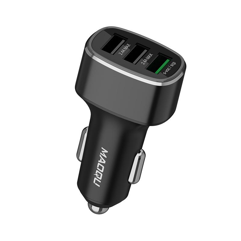 Multi-Device Car Charger: Compatible with Huawei 40W, OPPO, OnePlus Flash Charge, and QC3 Fast Charging Protocols.