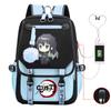 Demon slayer ghost extermination column student schoolbag junior high school student primary school student middle school student backpack