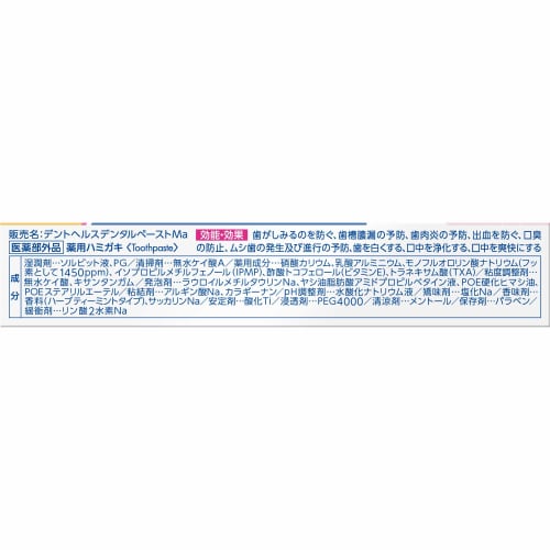 Dent Health Medicated Toothpaste, Penetrating Block, 28g (for Preventing Periodontal Disease)