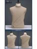 Men's Thick Cashmere Wool Sweater - Loose Fit, Round/Half-High Neck Pullover