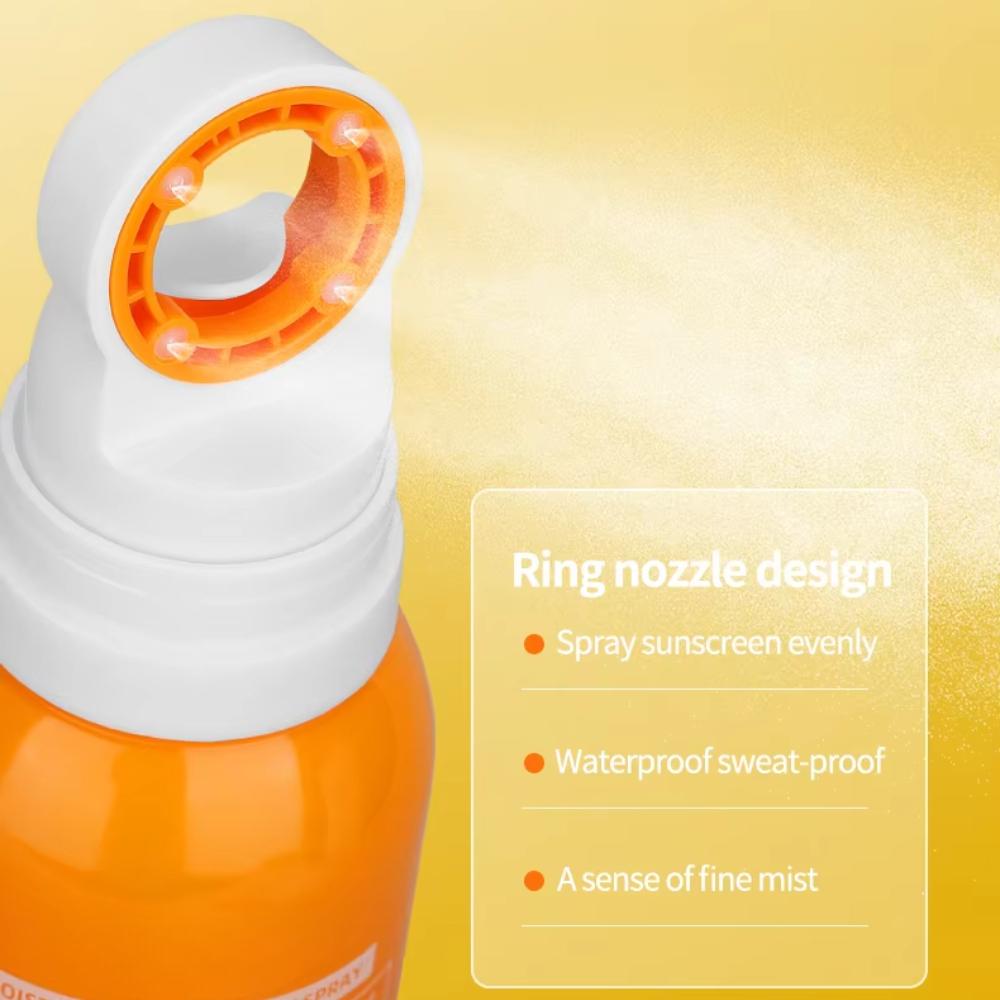 150ml Sonnenschutzspray Anti-Aging Anti-Falten Feuchtigkeitsspendende Whitening Sonnenschutzspray Gesichtskörper Hals Hautpflegecreme