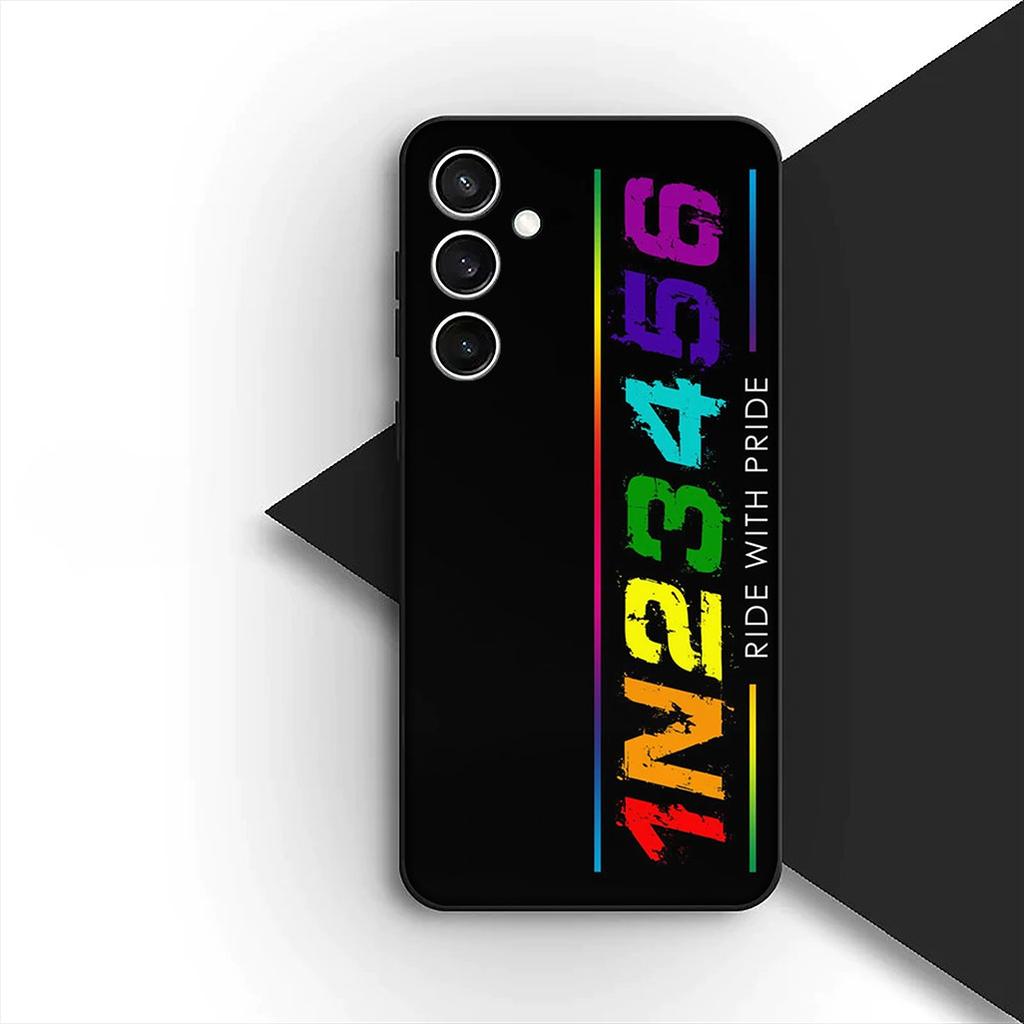 Cover for Samsung Galaxy S20 S22 S21 FE Ultra Plus A07 A17 A15 A16 A25 A57 A37 Phone Case Motor 1N23456 Motorcycle Motorbike