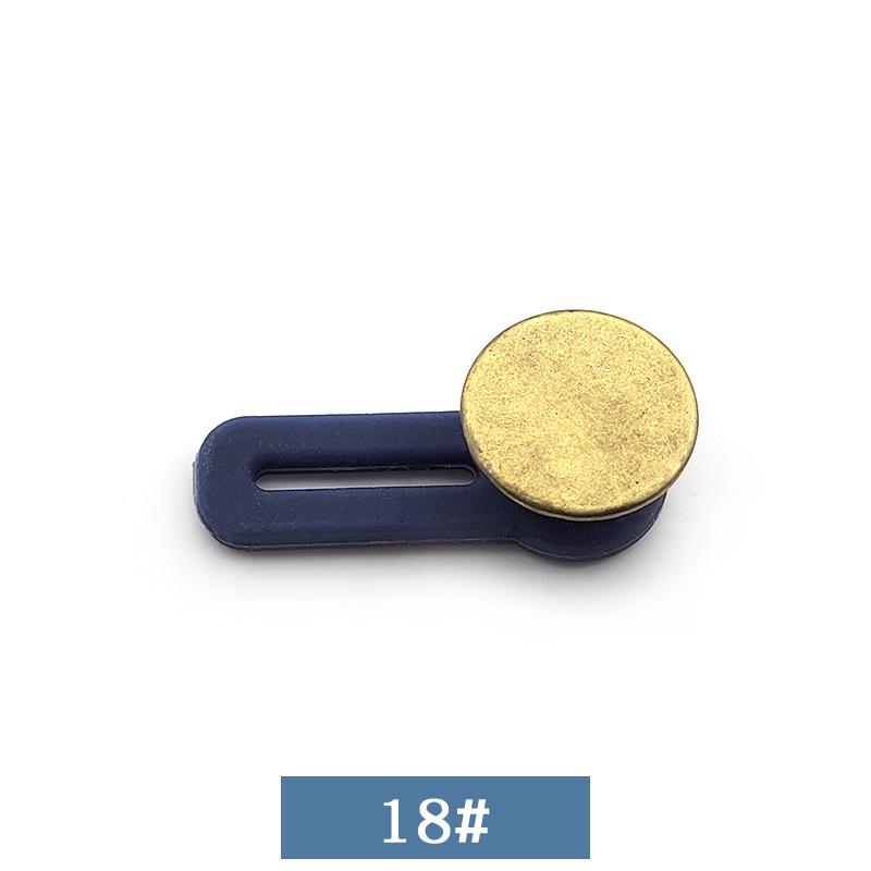 Adjustable Metal Waist Extension Buckle for Jeans