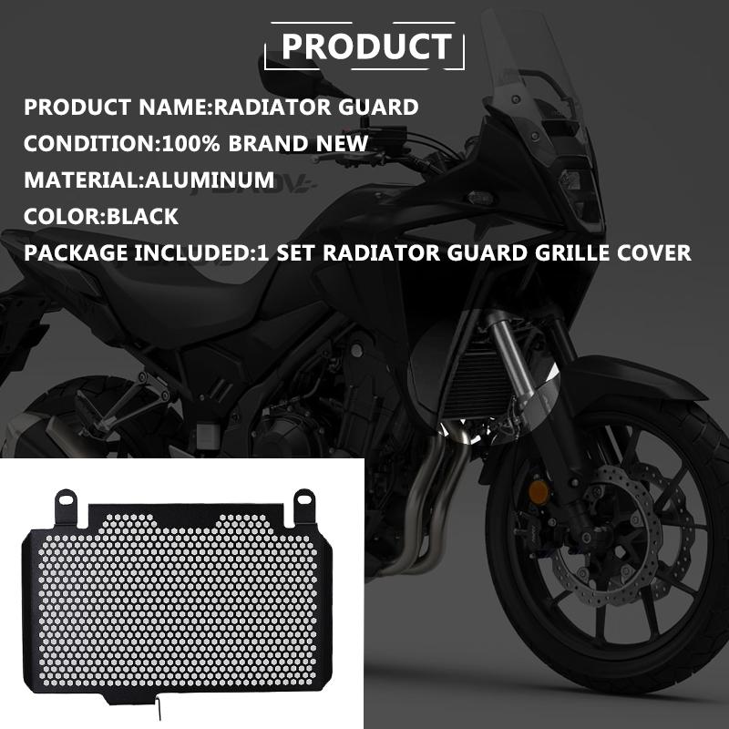 Motorcycle Accessories Radiator Grille Cover Guard Protection Protector Fit For HONDA NX500 NX400 NX 500 NX 400 2023 2024