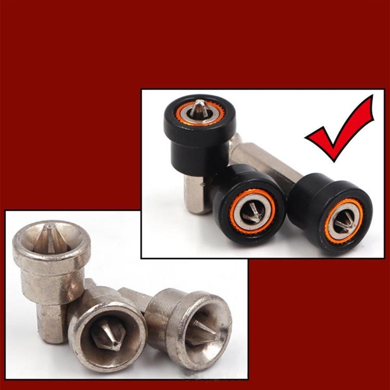 Plasterboard Positioning Screwdriver Bits PH2 Hex Shank Screws Locating Batch Head For Woodworking Tools