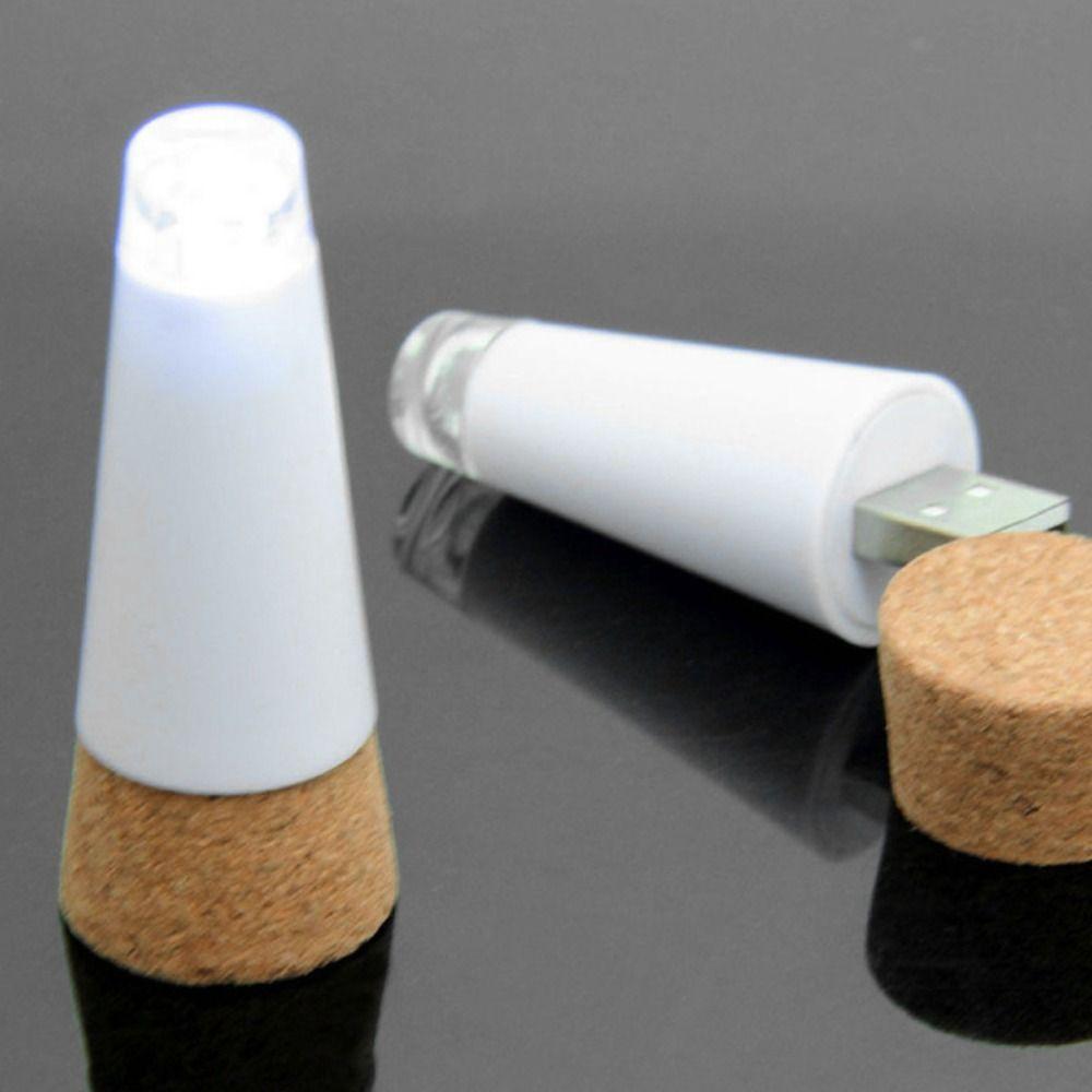 USB Rechargeable LED Bottle Lights Craft Light Wine Bottle Lights  Romantic Ambiance
