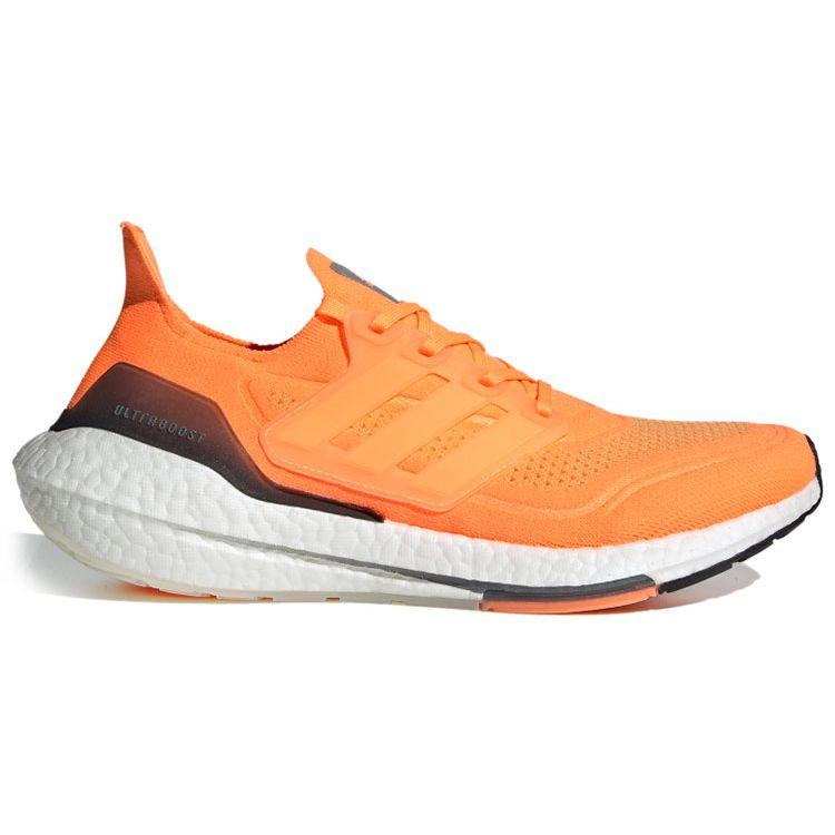 Adidas UltraBoost 21 Screaming Orange Men Sneakers Cloud-White Blue-Oxide FZ1920