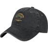 Camp Bonifas Korea Baseball Cap Washed Denim Dad Hat Unisex Adjustable Cotton Sun Protection