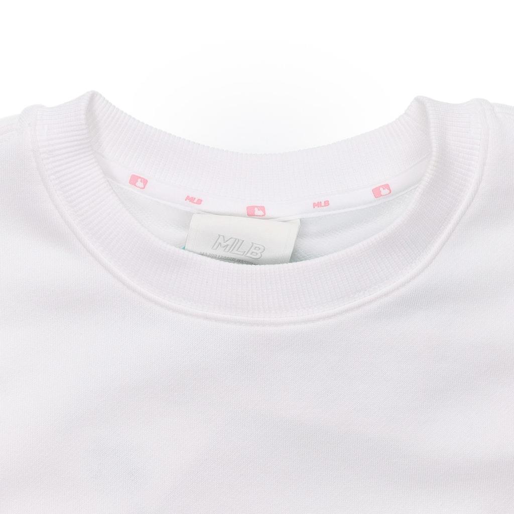 New MLB Old Flower Sweatshirts Unisex White 31MTM2111-50W