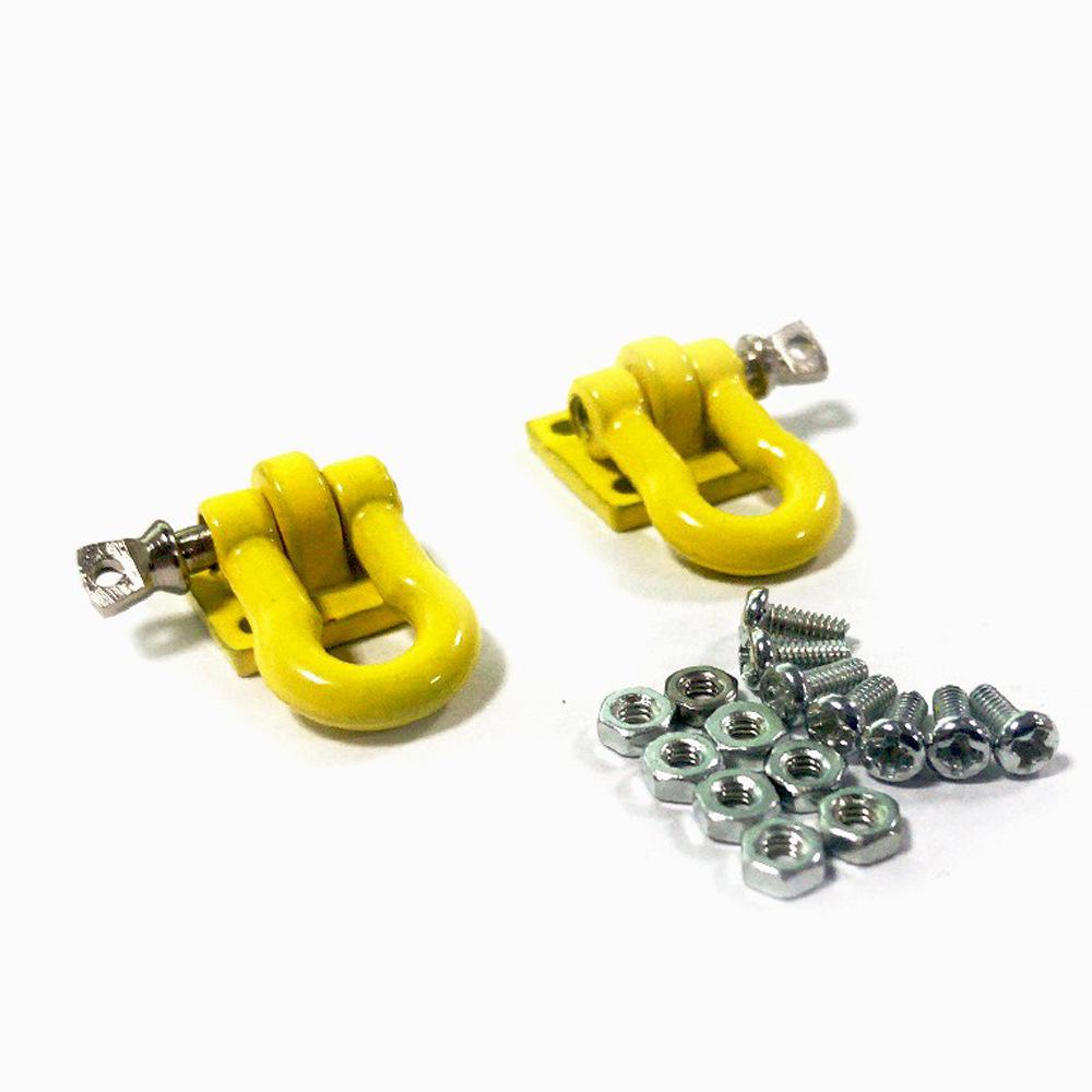 1:10 Scale Remote Control Model Car with Metal Parts, Red Rescue Buckle, Climbing Capabilities, and Simulation Hook (Pair with Screws)