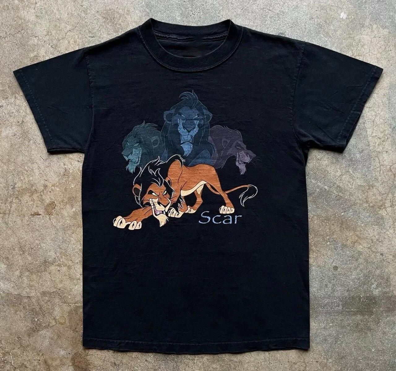 

NEW Comfort Colors Disney Lion King Scar T-Shirt Size S-5XL Fanmade 4XL