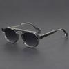 New Retro Punk Men Polarized Sunglasses Women Vintage Round Glasses in Trend Luxury Design UV400 Sun Shades For Fishing Driving
