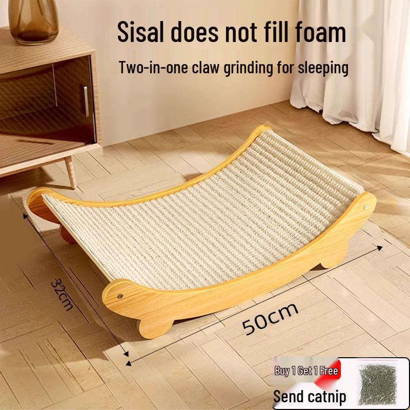 

Антибактериальная сизалевая кровать-когтеточка для кошек – Без насекомых и перхоти, прочная когтеточка и игрушка для кошек. Pet Supplies