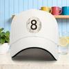 8 Ball Billiards Pool Retro Vintage Baseball Cap Unisex Polyester Casual Adjustable Headwear
