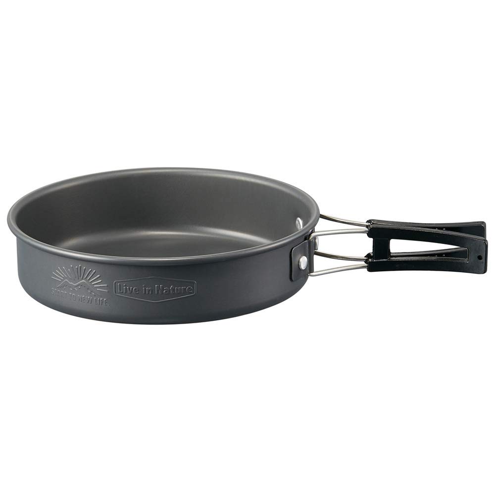 Skater Outdoor Frying Folding LIVENATURE AFP18 Pan, 17cm, Handle,