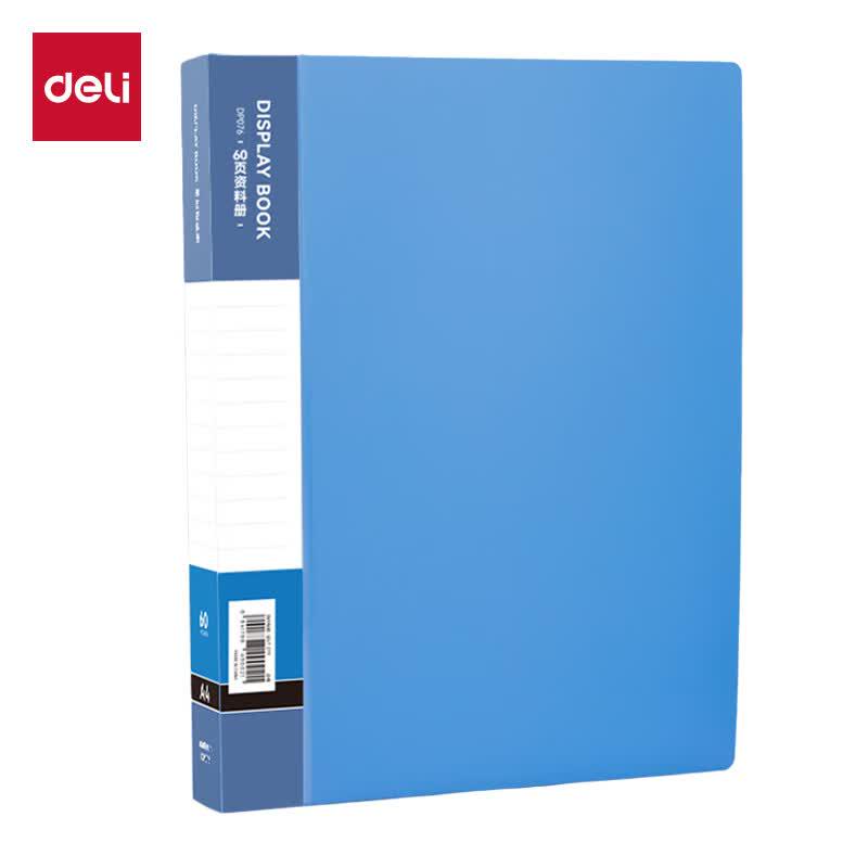 Deli A4 60-Pocket PP Display Book
