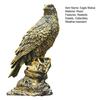 Garden Resin Eagle Statue, Outdoor Standing Eagle Sculpture, Yard Lawn Eagle Ornament, Housewarming Gift for Friends Family