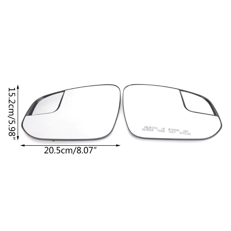 Car Exterior Rearview Mirror Lens Glass for 2016-18 Japan/US Built Models (1st VIN Digit J) Car Styling