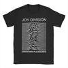 Men Joy Division Unknown Pleasures T Shirt 100 Cotton Clothes Novelty Short Sleeve Crew Neck Tees Graphic Printed TShirts
