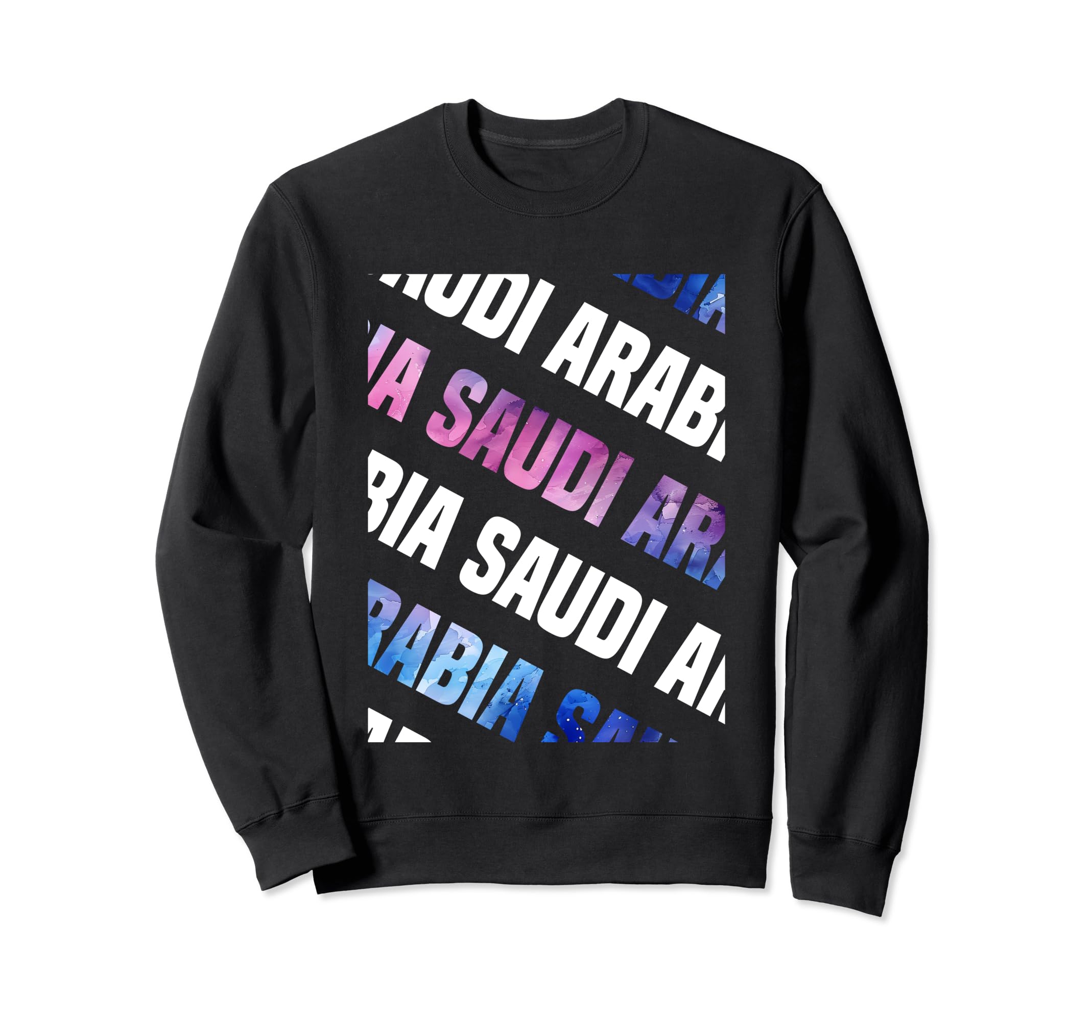 

Saudi Arabia Camouflage Watercolor Sweatshirt