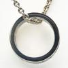 Used TIFFANY&Co. Necklace Atlas Open Circle Silver925 2.7g Silver Accessories
