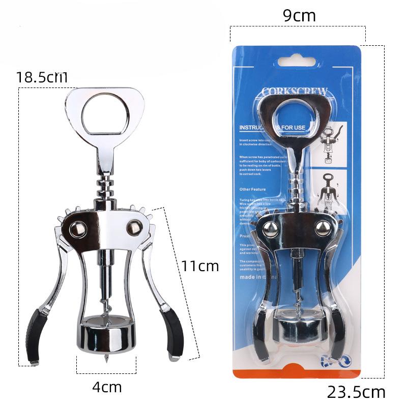 Vinöppnare Ölöppnare Skruvmejsel Multifunktionellt Vinöppningsverktyg för Hemmabruk