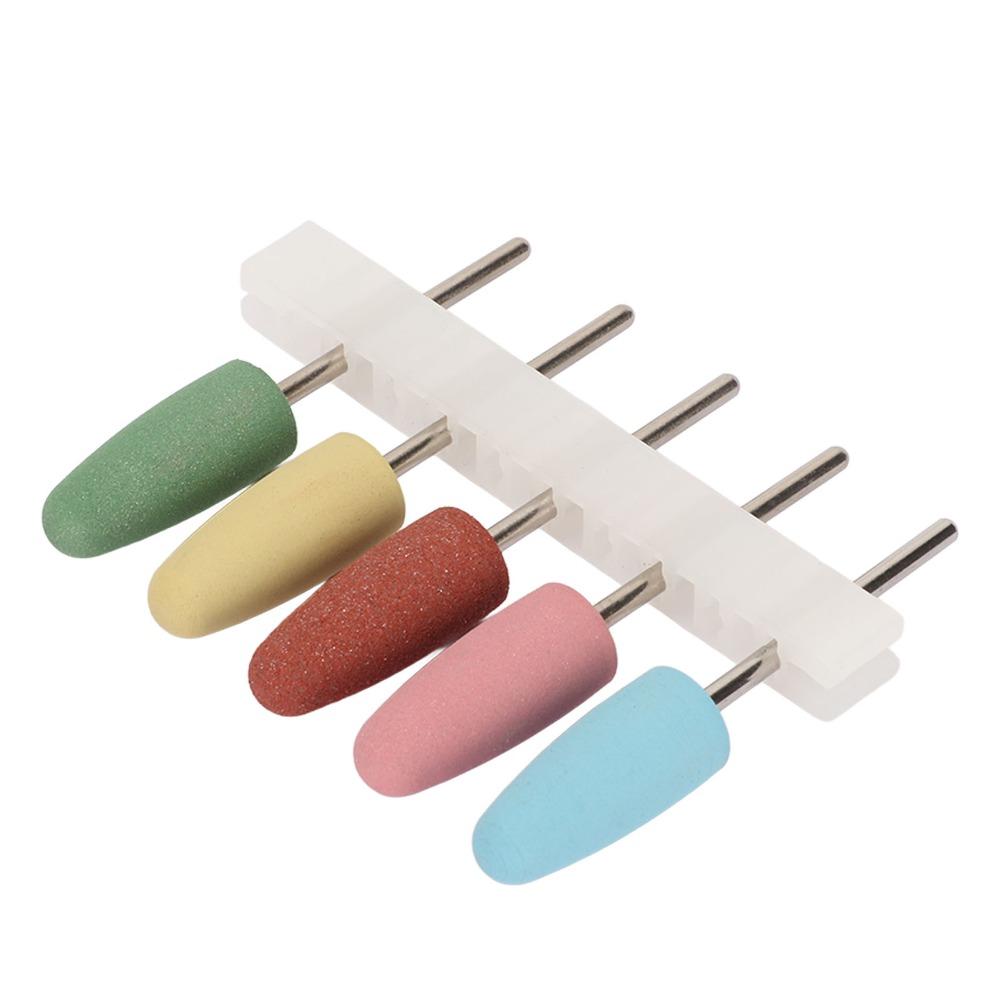 5 Stück Weiches Silikon Silikon Nagelhautentferner Nagelbohrer