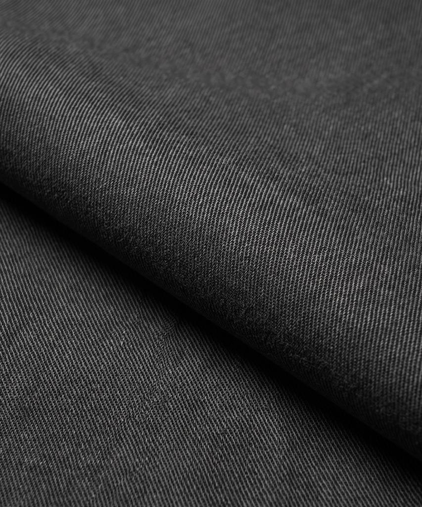 EUGGEN 2Way Cotton Biker Jacket_Washed Black