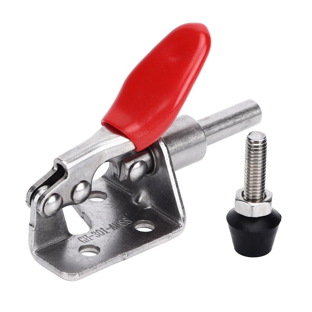 Quick Release Toggle Clamp Stainless Steel 99.2lb Capacity Prevent Slip Push Pull Lever Clamp for