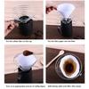 Steel Outdoor Tools Coffee Filter Holder Funnel Filter Cup Coffee Drip Rack Coffee Filter Cup