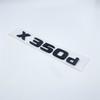3D Glossy Black Letters X250d X350d 4Matic Etition 1 Emblem for Mercedes Benz X Car Fender Badge Trunk Nameplate Logo Sticker