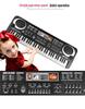 Multifunctional 61-Key Electronic Keyboard for Kids - Beginner Music Toy & Early Education Piano