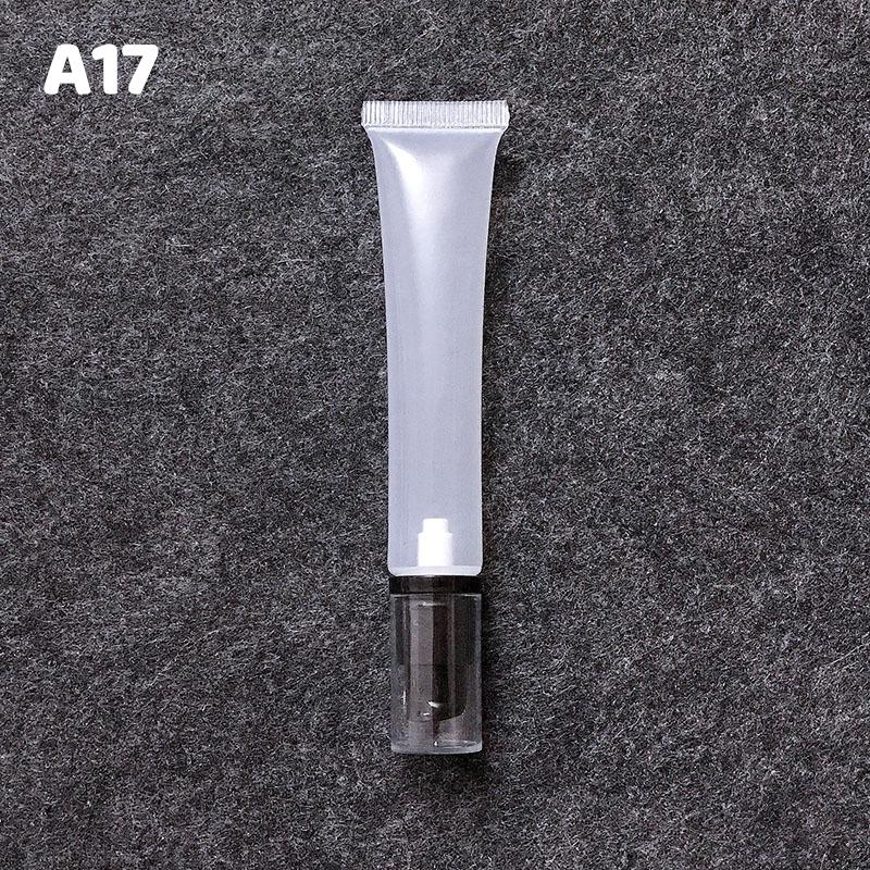 1Pcs 20ml Empty Squeeze Soft Containers PE Transparent Lip Gloss Tubes Bottle Sample Bottle Refillable Lip Gloss DIY Container