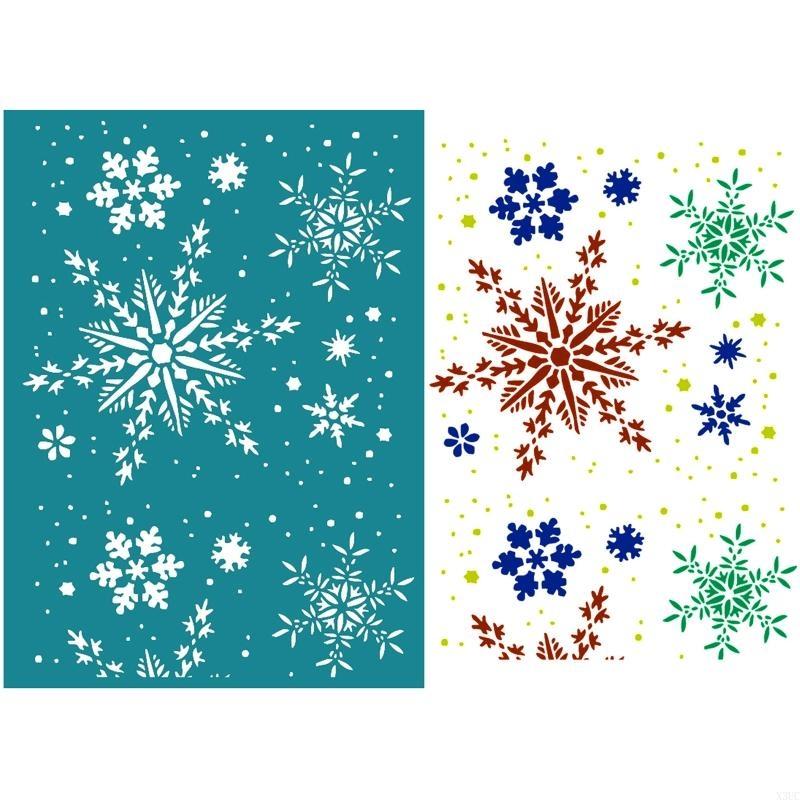 

Christmas Silk Screen Printing Stencil 3pcs/set T-Shirt Fabric Clothes X3UC CN