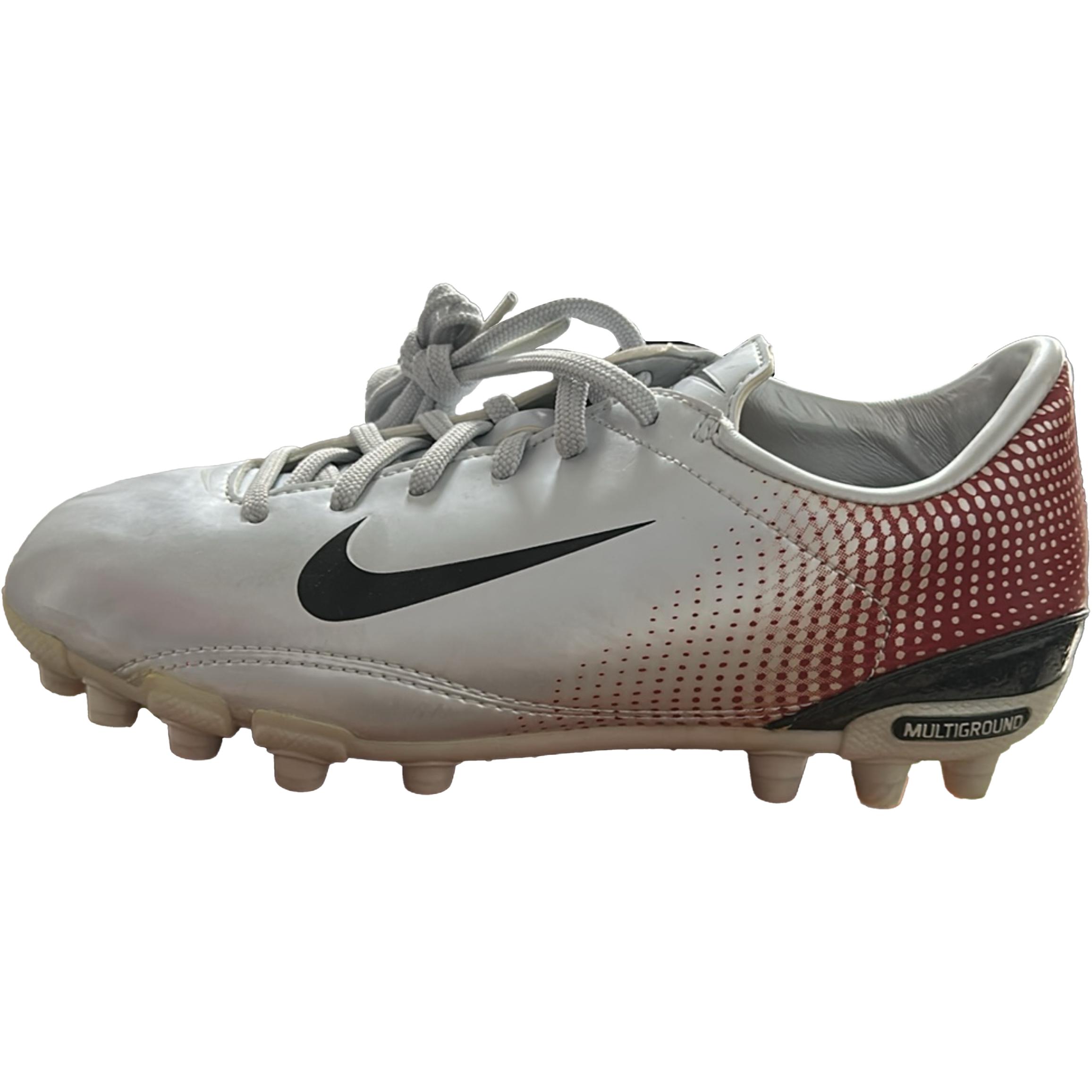 

Nike Подростковые футбольные бутсы Jr Steam Mg Af Удобные Прочные Низкие Детские футбольные бутсы Белые 313909-006 34