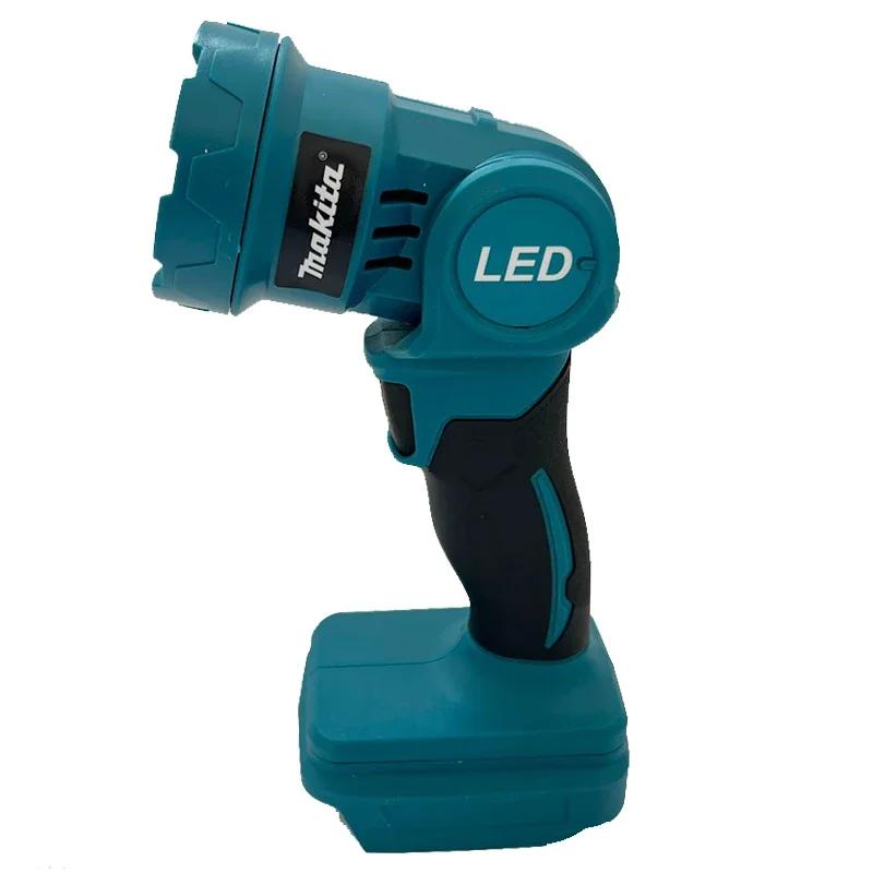 Makita Cordless LED Work Light Rechargeable Flashlight Power Tools Indoor Outdoors Night Searchlight Tool For 18V  Battery