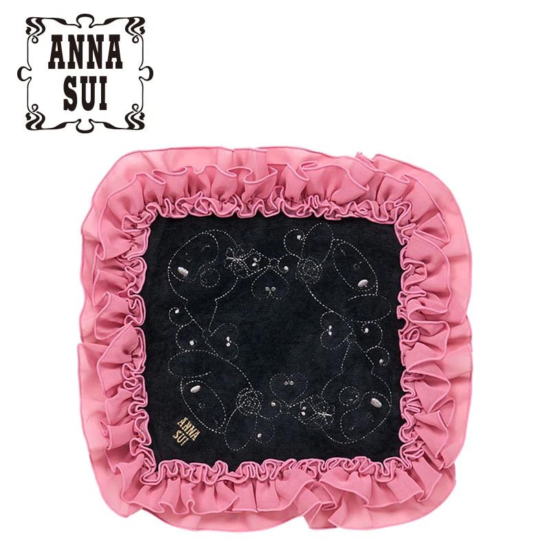 Sanrio ANNA SUI Mini Towel ( Ruffle ) Pink Japan NEW