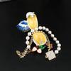 Enamel Diamond Magpie Jewelry Box Crafts Creative Home Jewelry Box Ornament Small Storage Box Dust Flip Home